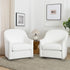 Ethel Swivel Nursery Glider - Pearl White Nursery Glider | Glider Chairs | Kinwell Furniture | Modern Nursing Chairs | Recliners & Rockers